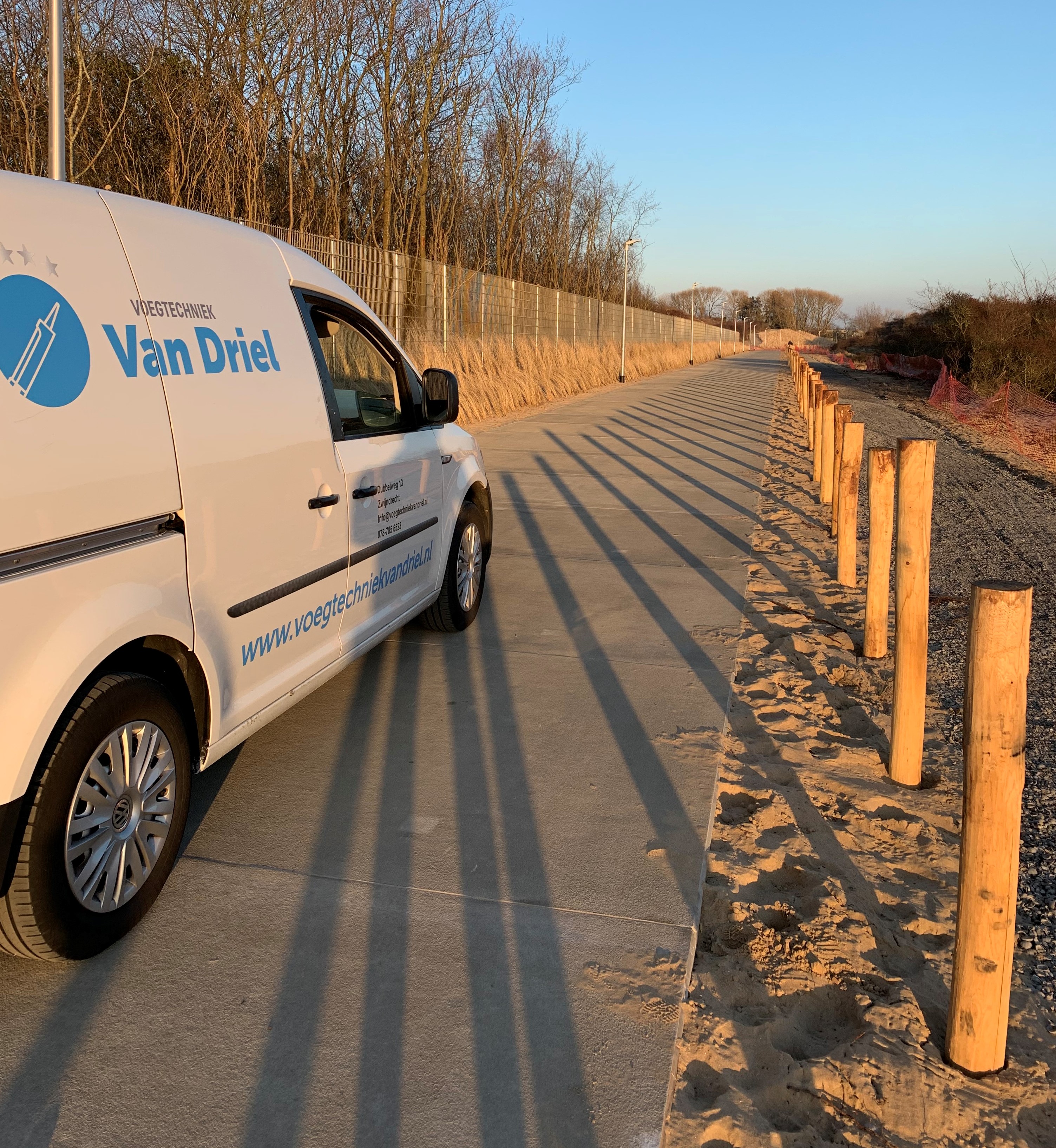 Kitwerk aan betonelementen Katwijk